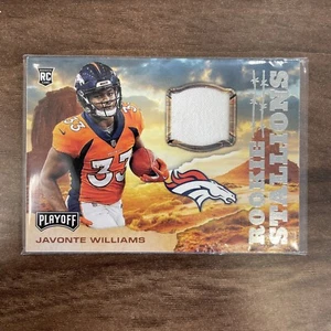 2021 Panini Playoff #RS-JWI Javonte Williams Rookie Stallions Patch Broncos RC - Picture 1 of 2