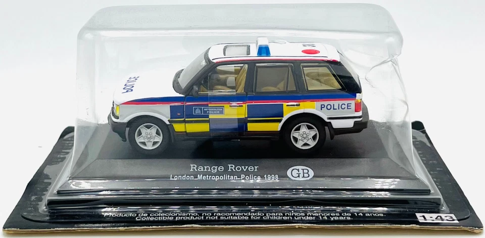 EBOND Range Rover London Metropolitan Police - 1998 - Die Cast - 1:43 - 0536 - Immagine 1 di 1