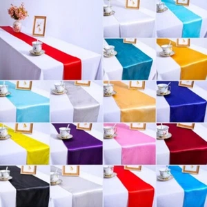 5PC Satin Tabletop Flag Hotel Wedding Banquet Birthday Party Decoration - Picture 1 of 34