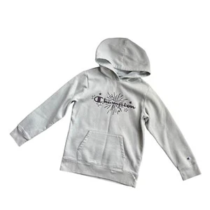 Champion Girls Pale Green Long Sleeves Active Pullover Hoodie Size L (14) - Picture 1 of 7