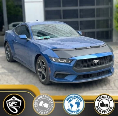 Car Bonnet Hood Bra For Ford Mustang 2024 2025 - Image 1 of 2