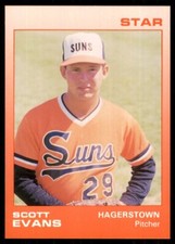 1988 Star Hagerstown Suns Scott Evans Hagerstown Suns #5