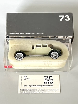 RIO 1/43rd Scale #73 1923 Rolls-Royce Model 20 - Open Roof - Image 1 of 3
