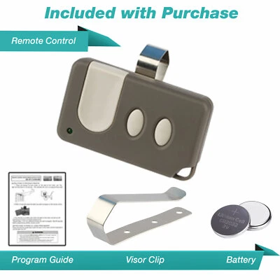 ECS For Sears Craftsman Garage Door Opener Remote Control 3-Function 53879 139.53879