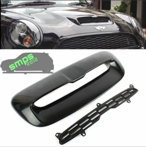 MINI Cooper S JCW R56 Heckklappe Glanz Schwarz Motorhaube Schaufel Luftausströmer Ansaugstutzen - Bild 1 von 11