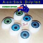 Eyes Plastic Oval 14x10mm 7mm Iris Reborn Dolls Green Blue Grey Doll 6pcs