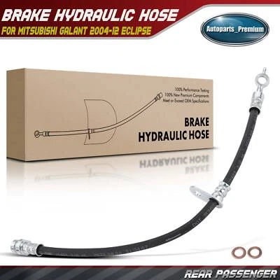 Rear Right Brake Hydraulic Hose for Mitsubishi Galant 04-12 Eclipse 2006-2012 Foto 1 de 4