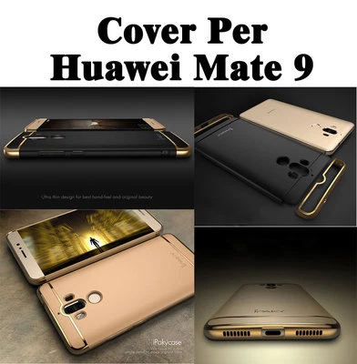 Cover case custodia bumper per Huawei Mate 9 Rigido copertura bordi  colorato - Immagine 1 di 4