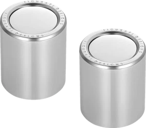 Figurati Smooth Medium Magnetic Docking Hardware Covers for Harley Davidson - Picture 1 of 4