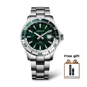 MOEMTON Men Mechanical Watch Green Ice Peak Series Waterproof Watch M132.BSSA01 - Picture 1 of 6