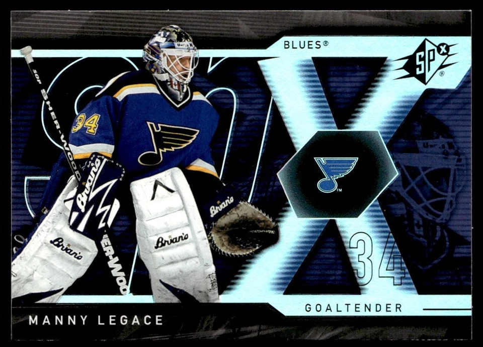 2007-08 SPx Manny Legace St. Louis Blues #50 - Image 1 of 2