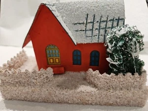  Riproduzione Casa Stile Putz Decorazione Natalizia Centrum Vintage  - Foto 1 di 7