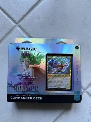 Magic The Gathering Final Fantasy Collector Commander Deck Revival Trance ENG - Immagine 1 di 2