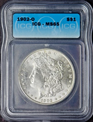 1902-O Morgan Silver Dollar - ICG MS65 VAM-21 Tripled Profile - ✪COINGIANTS✪ - Image 1 of 3