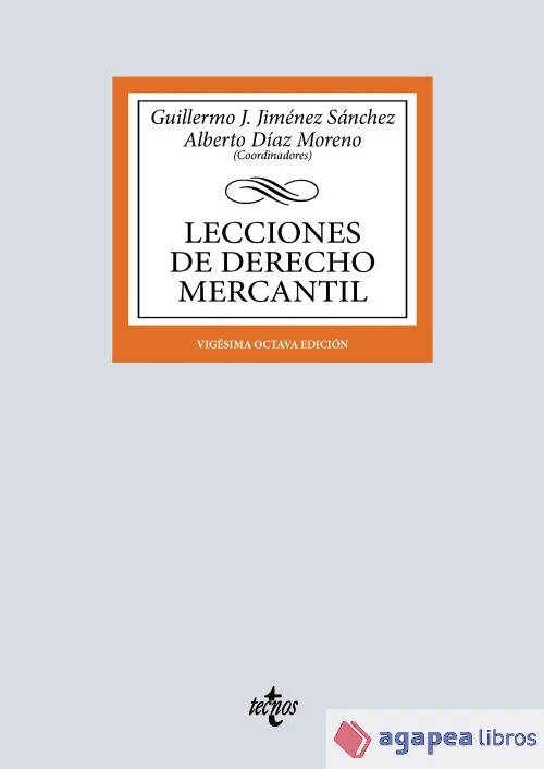 Lecciones de Derecho Mercantil. NUEVO. ENVÍO URGENTE (Librería Agapea) - Imagen 1 de 1