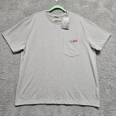 Camisa Coleman Para Hombres XL Gris Fresco Bolsillo Brezo Resistente a los Olores Cuello Redondo CF4C6527 Foto 1 de 4