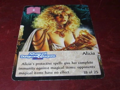 Spellfire: 1st Edition: Chase Card 18/25: Alicia - Image 1 of 2