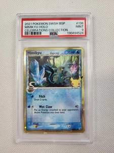 Mimikyu (Delta Species) SWSH136 SWSH: Sword & Shield Promo Cards PSA 9 - Picture 1 of 2