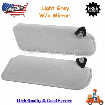 For 1993-2002 Camaro Firebird Sun Visors Shades Light Grey Gray Cloth SV278-2001 Foto 1 de 4