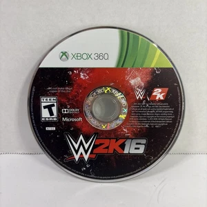 Disco de juego de lucha libre WWE 2K16 Microsoft Xbox 360 solo probado - Imagen 1 de 1