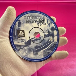 Destruction Derby Raw gioco per Sony Ps1 solo disco funzionante Playstation 1 - Imagen 1 de 2