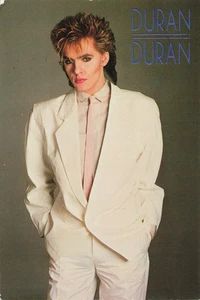 Duran Duran Nick Rhodes Vintage Postkarte - Bild 1 von 2
