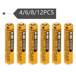 Batería recargable HHR-65AAABU AAA NI-MH para teléfonos inalámbricos Panasonic 630 mAh - Imagen 1 de 16
