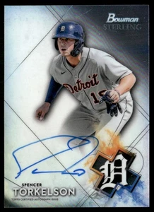 2021 Bowman Sterling Prospect Autographs #BSPA-ST Spencer Torkelson - Picture 1 of 2