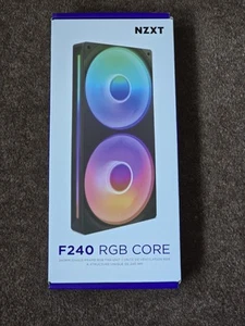 NZXT F240 RGB Core - 240mm Single-Frame Fan Unit with 2 x 120mm RGB Fans - Photo 1/2