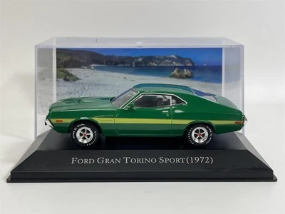 Ford Gran Torino Sport 1972 Verde 1:43 Collezione Di Auto Americane MAG PP09 - Immagine 1 di 4