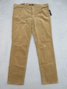Lauren Ralph Lauren Pants Womens 18W Camel Corduroy Straight Leg Mid Rise New - Picture 1 of 24