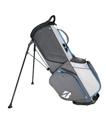 NUEVA bolsa de pie de golf Bridgestone ligera gris y azul. (Con etiquetas) Foto 1 de 4