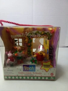 Pooh Collectible Friends Vintage 1999 Edición Vacacional Pooh's Friendly Places Set - Imagen 1 de 11