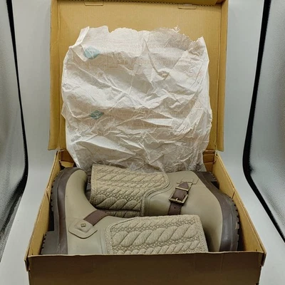 Sperry womens 8M Walker Fog Rope Boot Rope Quilted Taupe - Image 1 of 4