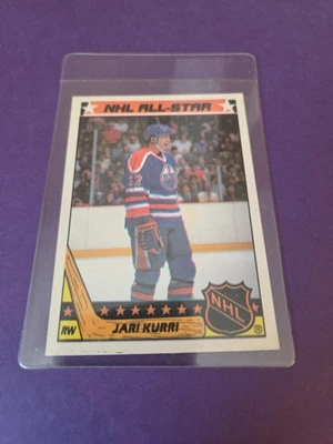 1987-88 Topps - Stickers Jari Kurri #4 - Image 1 of 2