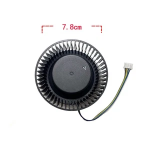 78MM Zamienna karta graficzna Wentylator chłodzący do RTX2060 2070 2080 2080ti TURBO - Zdjęcie 1 z 10