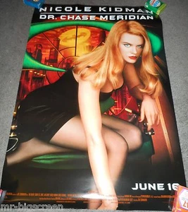 NICOLE KIDMAN - BATMAN FOREVER - ORIGINAL ROLLED DOUBLE-SIDED POSTER - 1995 - Picture 1 of 1