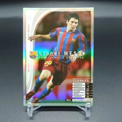 Panini WCCF 2005-2006 Lionel Messi FC Barcelona Rookie Card - Image 1 of 2