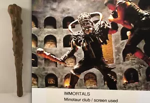 ROBERT MAILLET "IMMORTALS" Screen Used Foam Club "MINOTAUR" Premiere Props (COA) - Bild 1 von 6