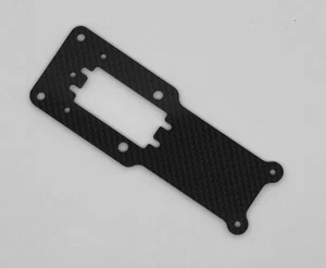 TRAXXAS 2WD RUSTLER / SLASH DUAL THREAT REPLACEMENT CARBON FIBER FRONT TOP PLATE - Picture 1 of 1