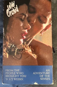 Wild Orchid VINTAGE VHS 1990 Mickey Rourke Jaqueline Bisset - Picture 1 of 3