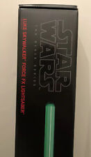 05 Star Wars Black Series Luke Skywalker Force FX Lightsaber Green NIB Hasbro