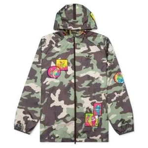 Adidas Jeremy Scott Cortavientos Multicolor 2XL - Chaquetas Originales Para Hombre - Imagen 1 de 4