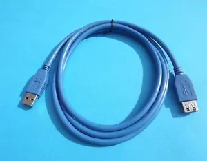 USB 3.0 SuperSpeed Extension Cable Male Female M/F Insulation Protected 1.5M AU - Picture 1 of 1