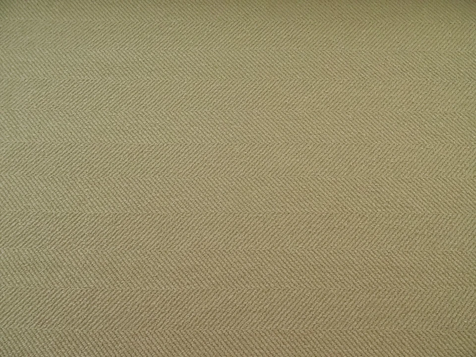 VALDESE JUMPER MOCHA TAN HERRINGBONE CHENILLE UPHOLSTERY FABRIC $14.99/YD BTY   - Image 1 of 4