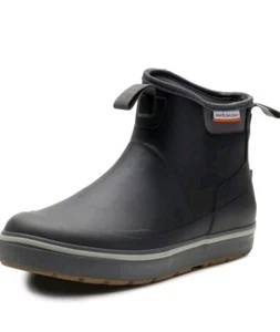 Grundens Deck Boss Ankle Boots Black Size 9 Men's 60008-001 New, No Box - Picture 1 of 4
