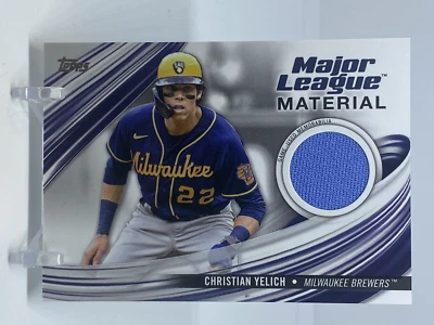 2023 Topps Series 1 Major League Material Christian Yelich *Free Shipping* - Image 1 of 2
