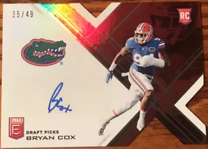 2017 Elite Draft Picks Draft Picks Autographs Aspirations Red Bryan Cox #230 - Picture 1 of 2