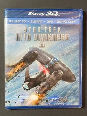 Star Trek Into Darkness (Blu-ray 3D + Blu-ray + DVD) NEW - Image 1 of 4