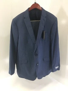 KENNETH COLE MENS 2-PIECE SLIM FIT READY SET SUIT INDIGO JACKET 48R/PANT 42W NWT - Picture 1 of 10